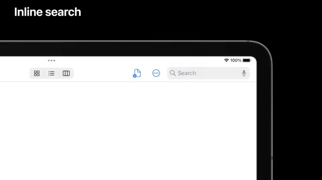 Inline rename